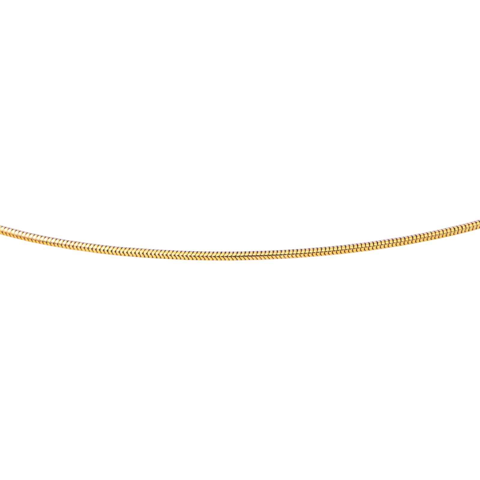 Yellow Gold Chain Necklace