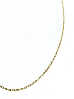 Yellow gold Forçat-link chain