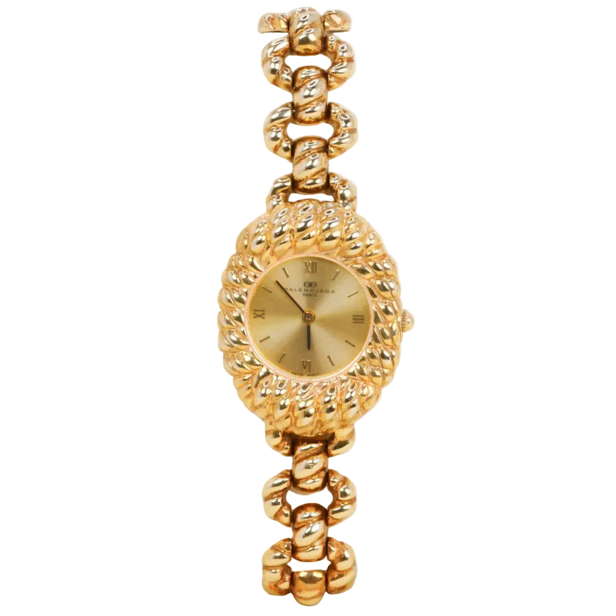 BALENCIAGA watch in yellow gold