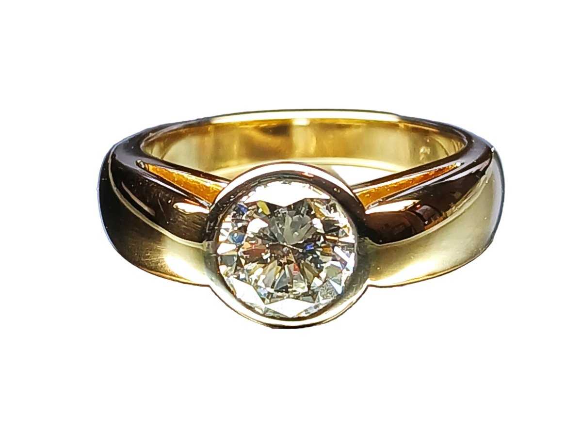 Diamant solitaire 1,01 carats certifié - Castafiore