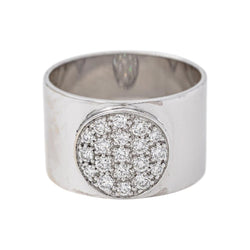 Dinh Van Bague Anthéa Or blanc Diamant - Castafiore
