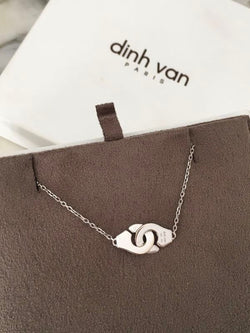 DINH VAN Bracelet menottes en or blanc 18K - Castafiore