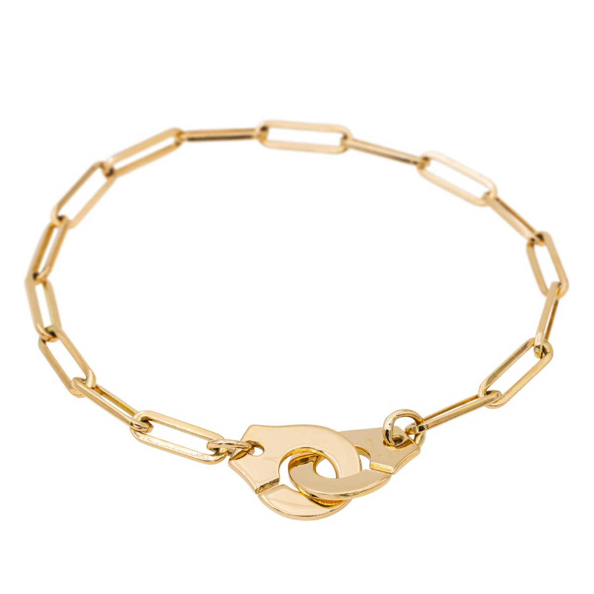 Dinh Van Bracelet Menottes or jaune - Castafiore