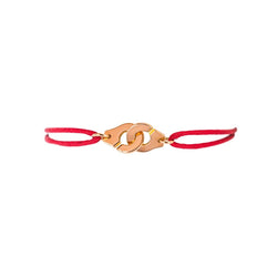 Dinh Van Bracelet Menottes Or rose - Castafiore