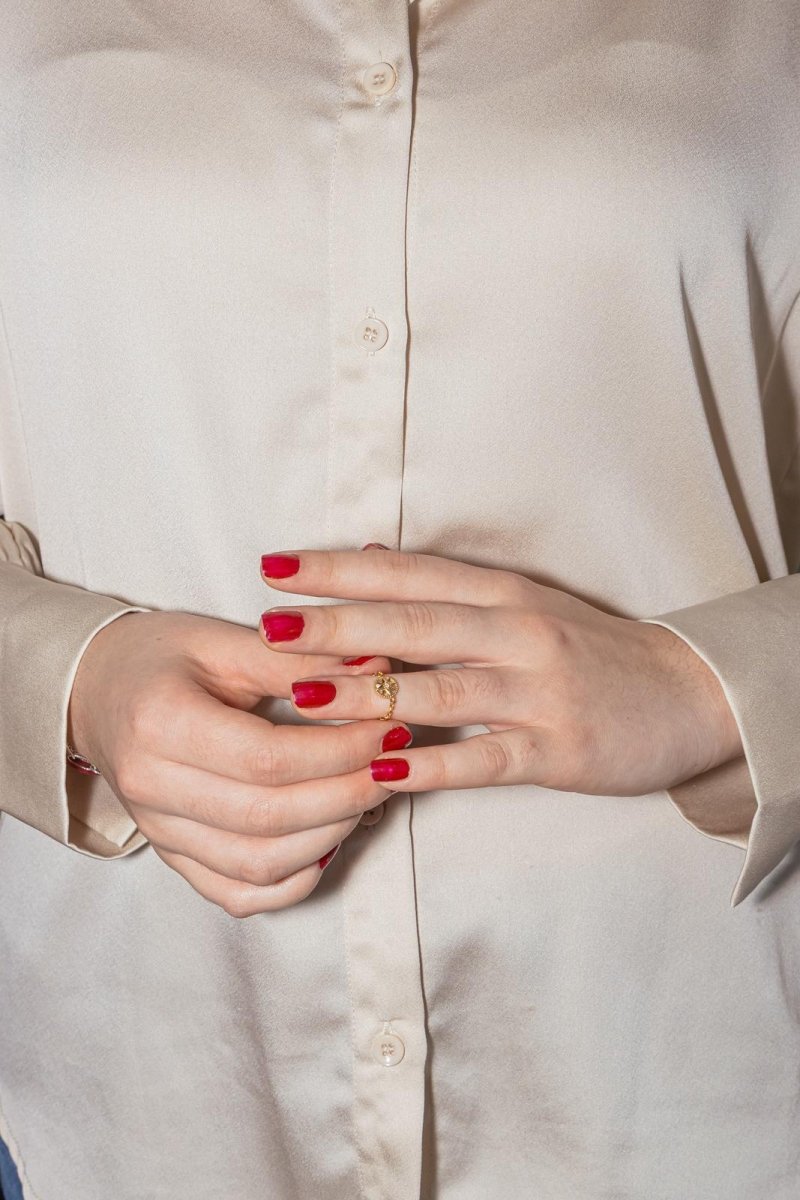 Dior Bague Rose des vents Or jaune Diamant - Castafiore
