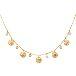 Dior Collier Rose des vents Or jaune Diamant - Castafiore