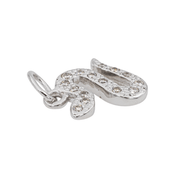 Dodo Pomellato Pendentif Or blanc Diamant - Castafiore