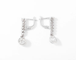 Dormeuse en platine diamant - Castafiore