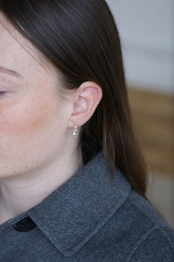 Dormeuses Anciennes Diamants 0,30 Ct - Castafiore