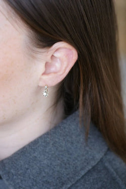 Dormeuses Anciennes Diamants 0,30 Ct - Castafiore