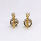 Dormeuses anciennes or diamants taille ancienne 2,2 ct - Castafiore