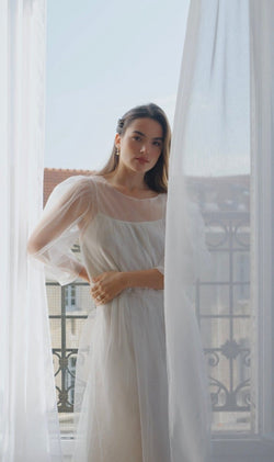 Dormeuses Art Deco or, perles, et diamants - Castafiore