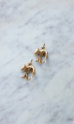 Dormeuses colombes grenats de Perpignan - Castafiore