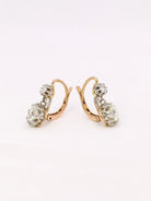 Dormeuses diamants taille ancienne 2,2 ct - Castafiore