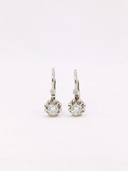 Dormeuses vintage diamants 0,3 ct - Castafiore