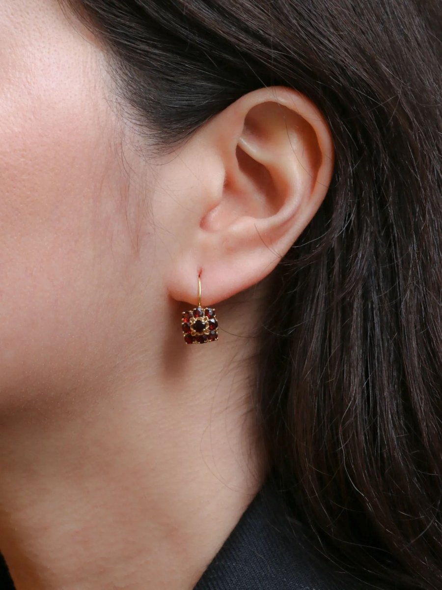 Dormeuses vintage or grenats - Castafiore