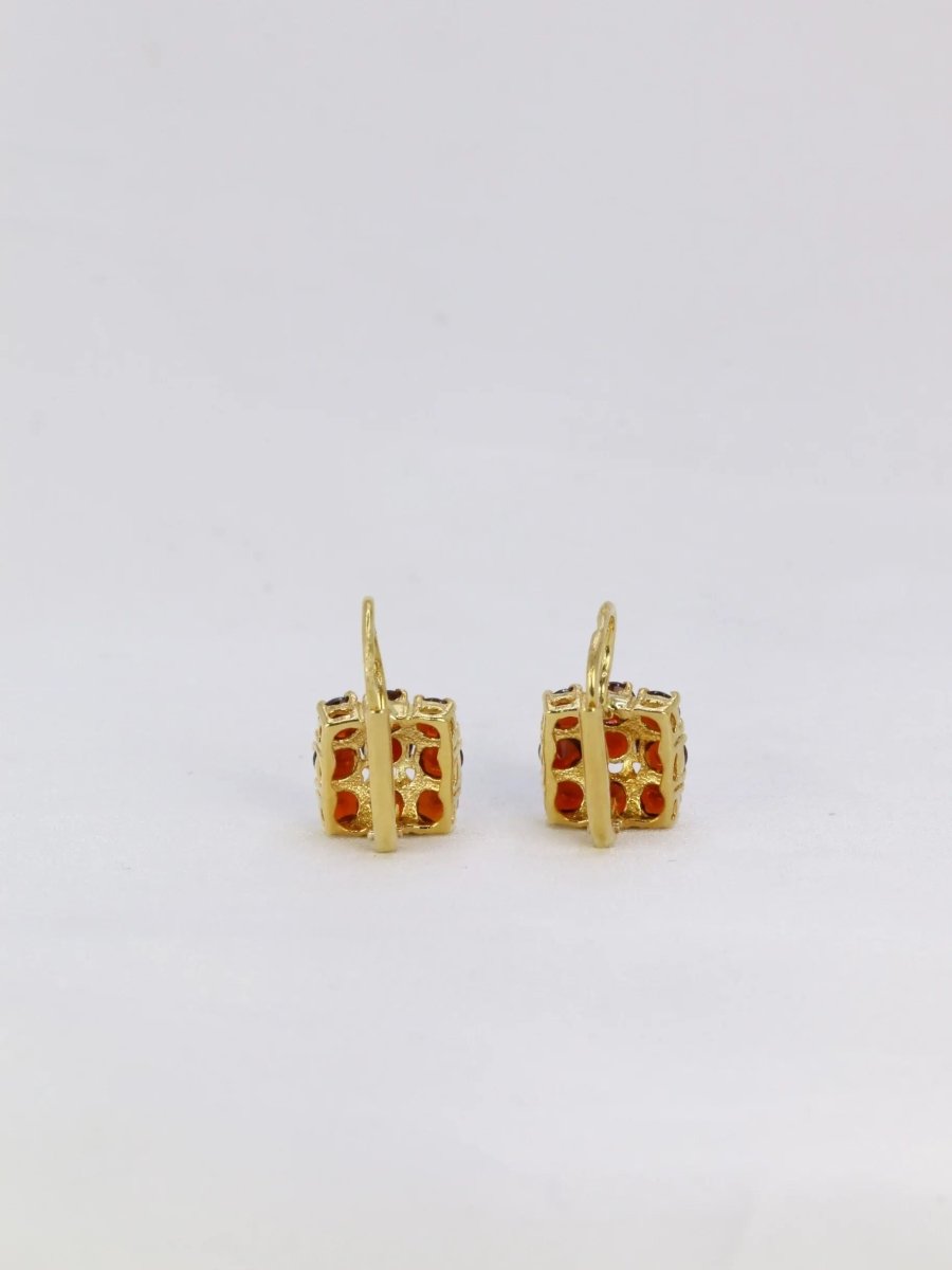 Dormeuses vintage or grenats - Castafiore