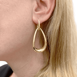 Boucles d'oreilles Pomellato, "Fantina", or rose.