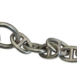 HERMÈS "Chaîne d'ancre" PM Silver Link Bracelet