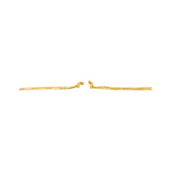 Yellow Gold Drop Earrings