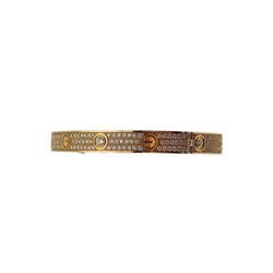 CARTIER "Love" Bracelet set with rose gold and diamonds