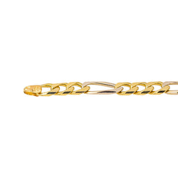 Collier maille Figaro Or jaune