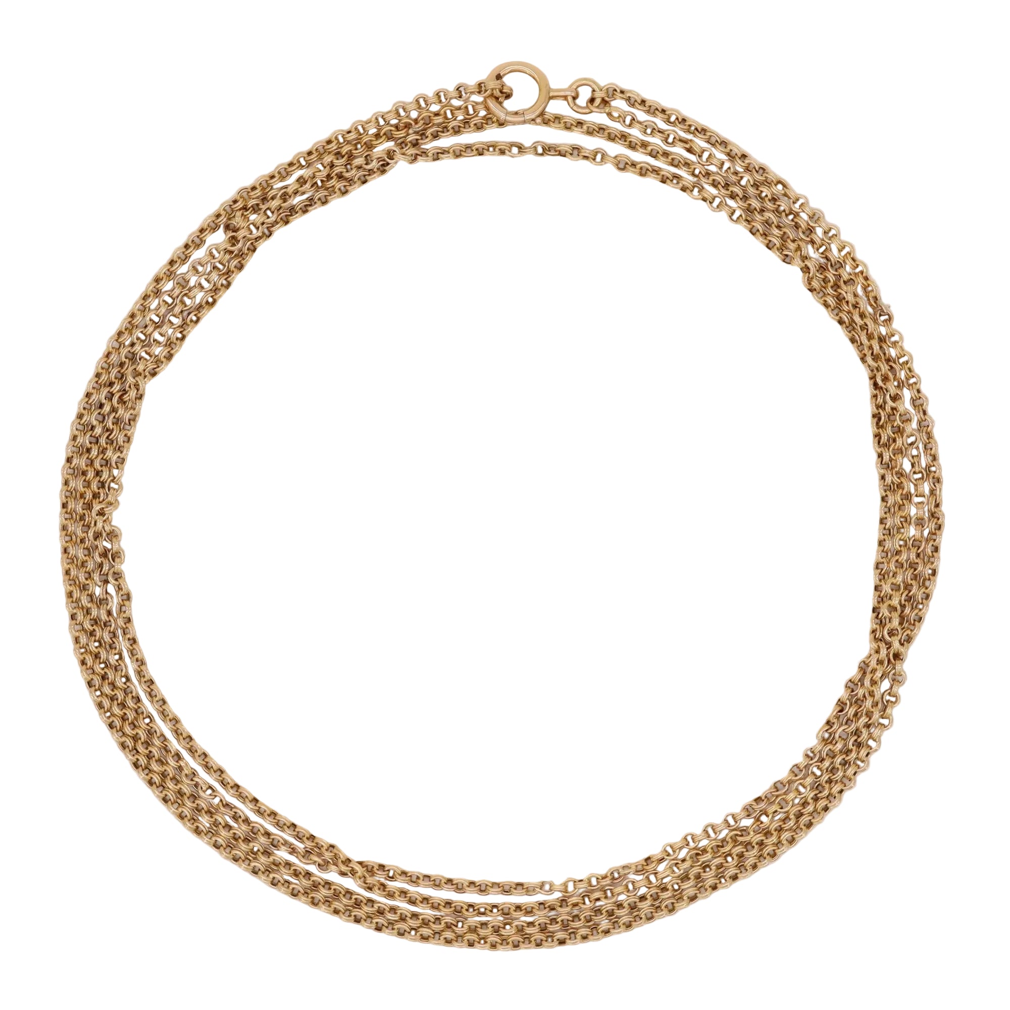 Yellow Gold Long Necklace