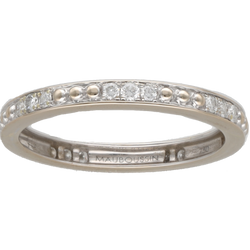 MAUBOUSSIN Wedding Band in White Gold and Diamonds