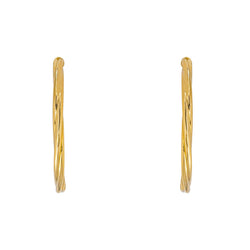 Yellow gold Hoop earrings