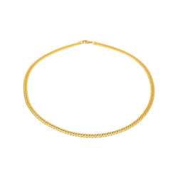 Collier Maille anglaise Or jaune