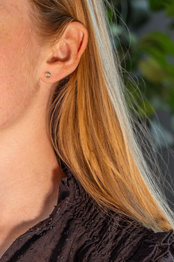 Earrings Studs Rose gold Diamond