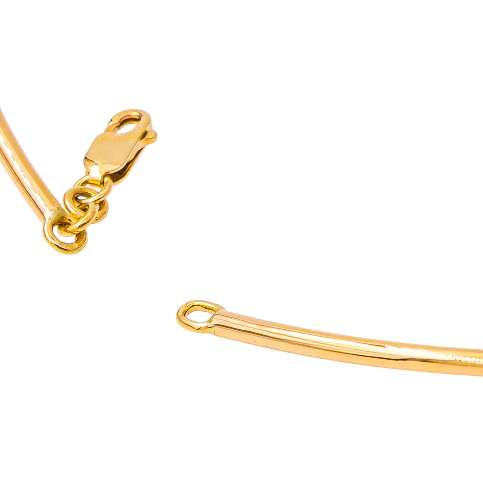 Yellow Gold Rigid Necklace