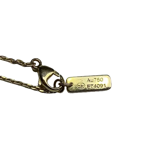 MESSIKA "Baby Move Pave" Pendant Necklace in rose gold and diamonds