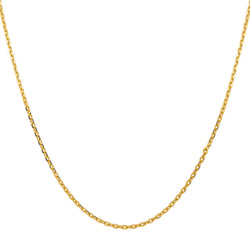 Yellow Gold Forçat Link Necklace