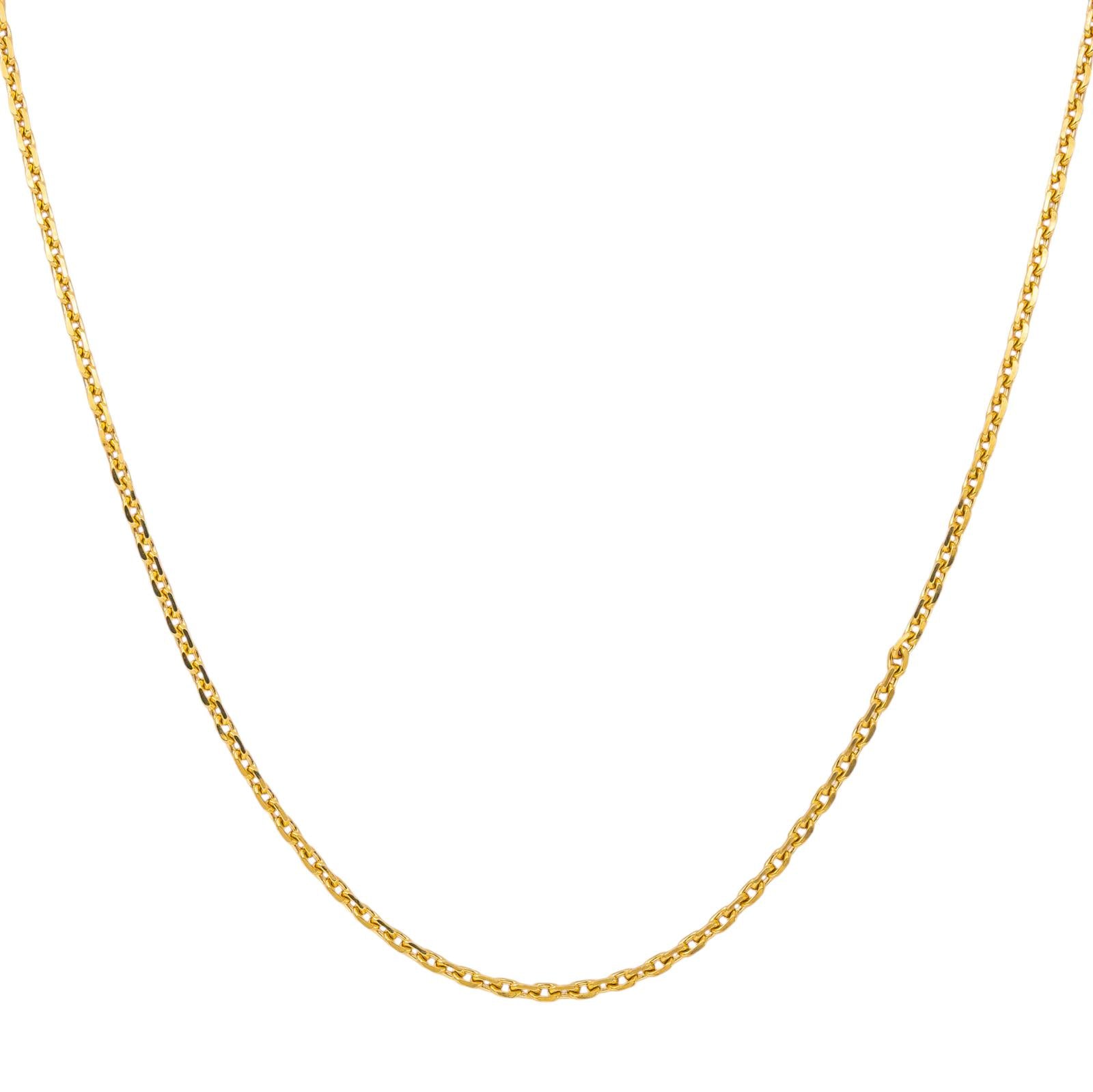 Yellow Gold Forçat Link Necklace