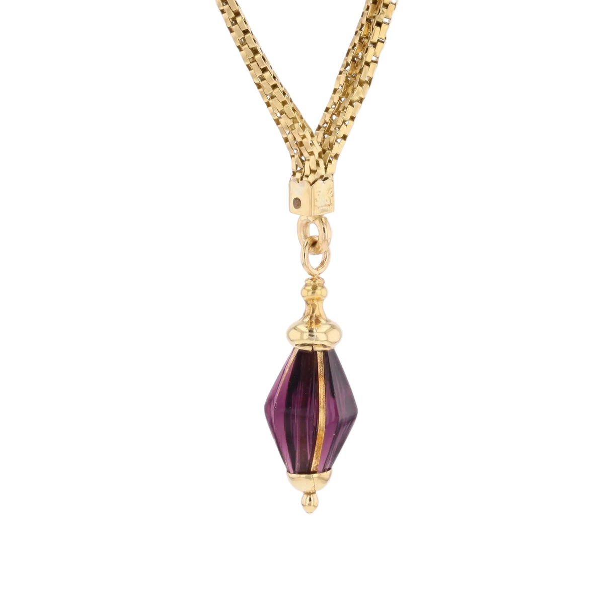 Yellow Gold Pendant Necklace