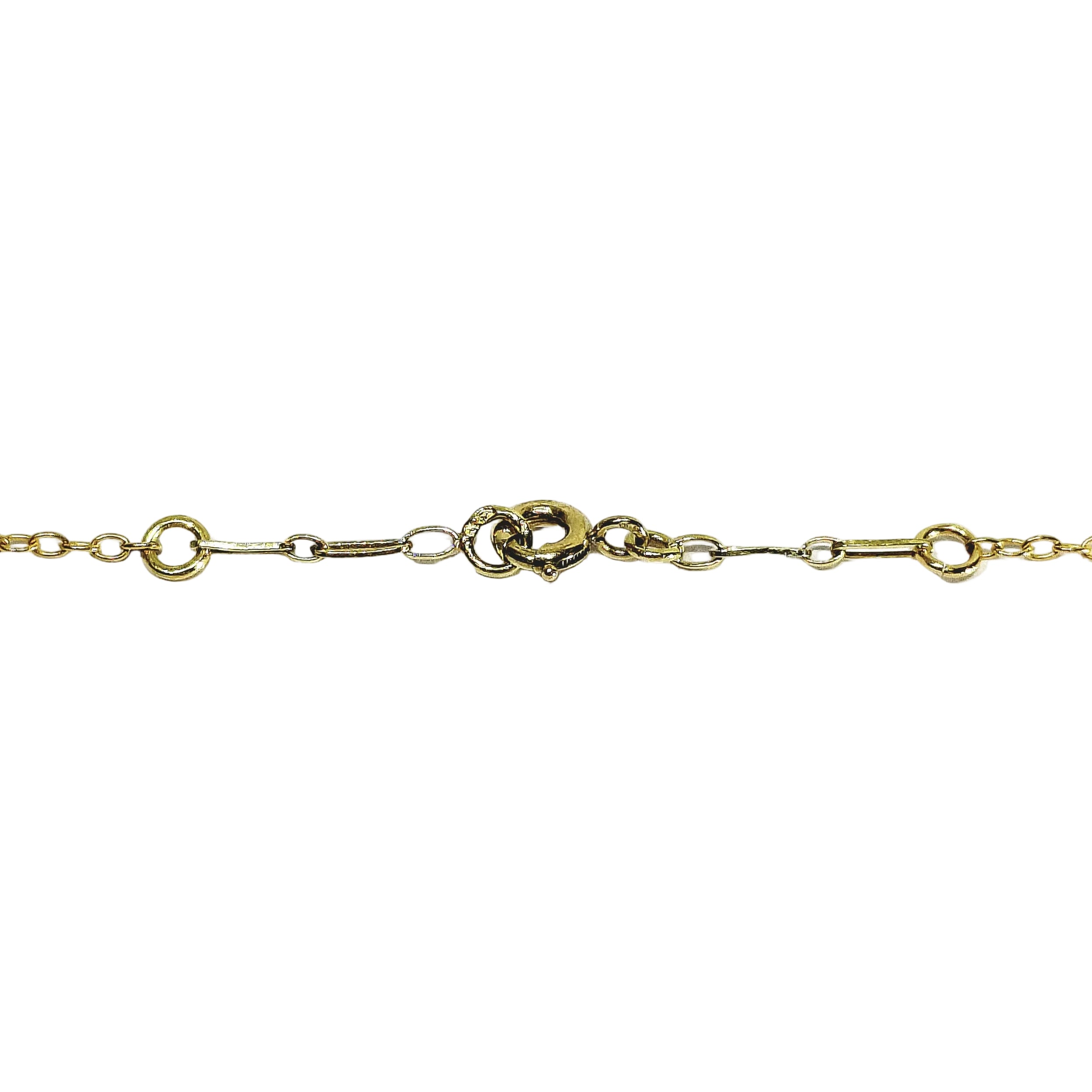 Champagne Gold and Pearl Drapery Necklace