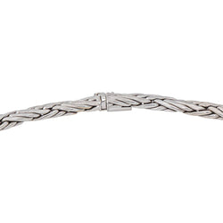 White Gold Link Necklace