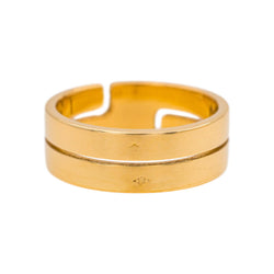 Dinh Van Bague  Jonc Seventies Or jaune