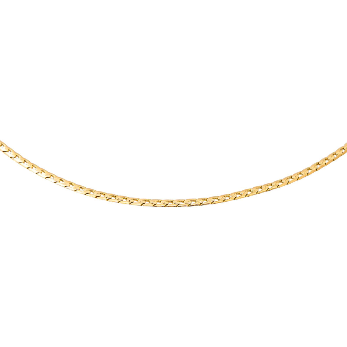 Collier Maille Gourmette Or jaune