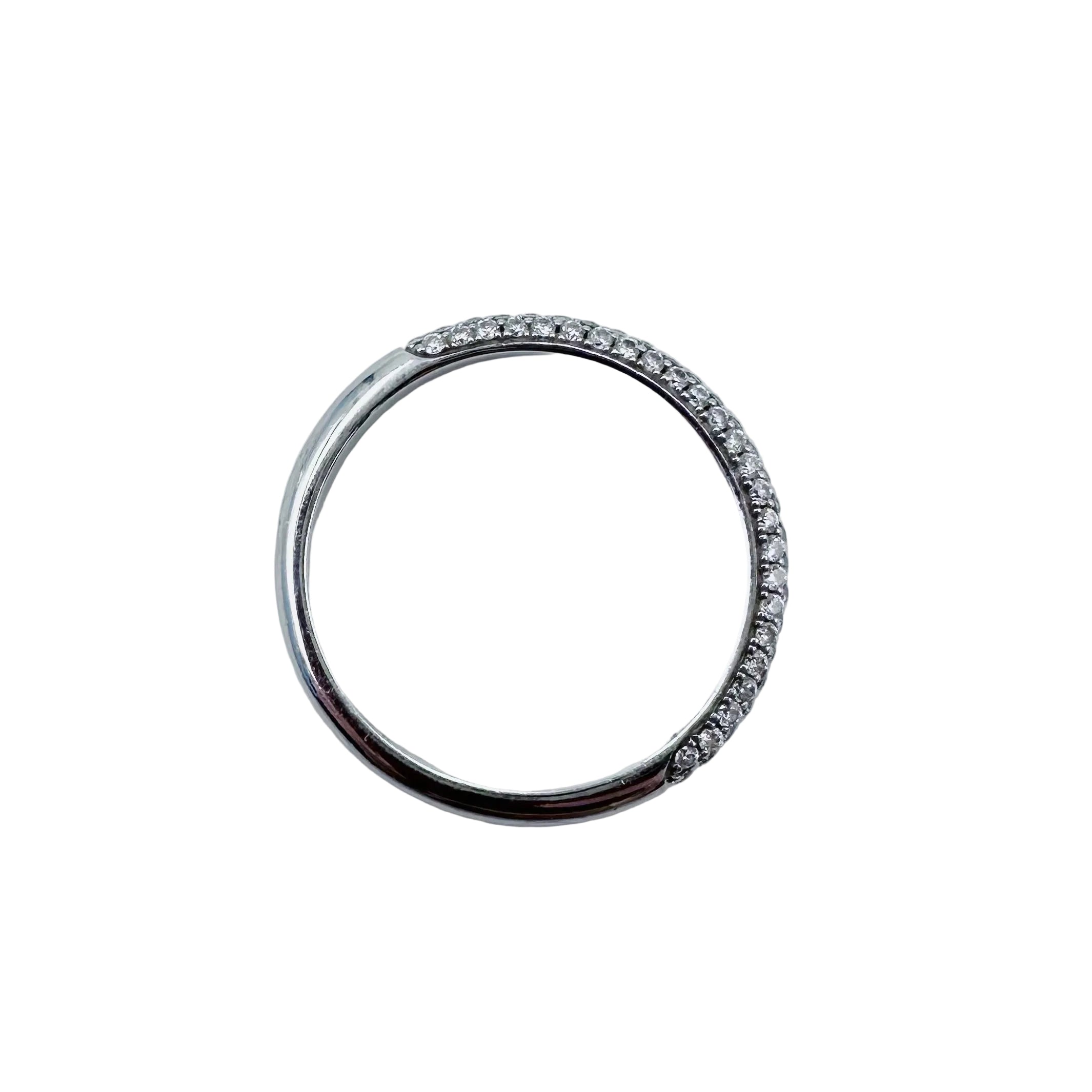 MESSIKA "Joy" Wedding Band in White Gold and Diamonds