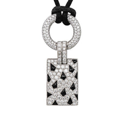 Cartier Collier Pelage Or blanc Diamant