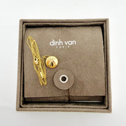 DINH VAN "Punaise" Pendant Necklace in Yellow Gold and Diamond
