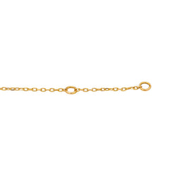Boucheron Necklace Four Yellow gold Diamonds