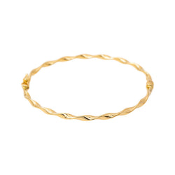 Yellow Gold Bangle Bracelet