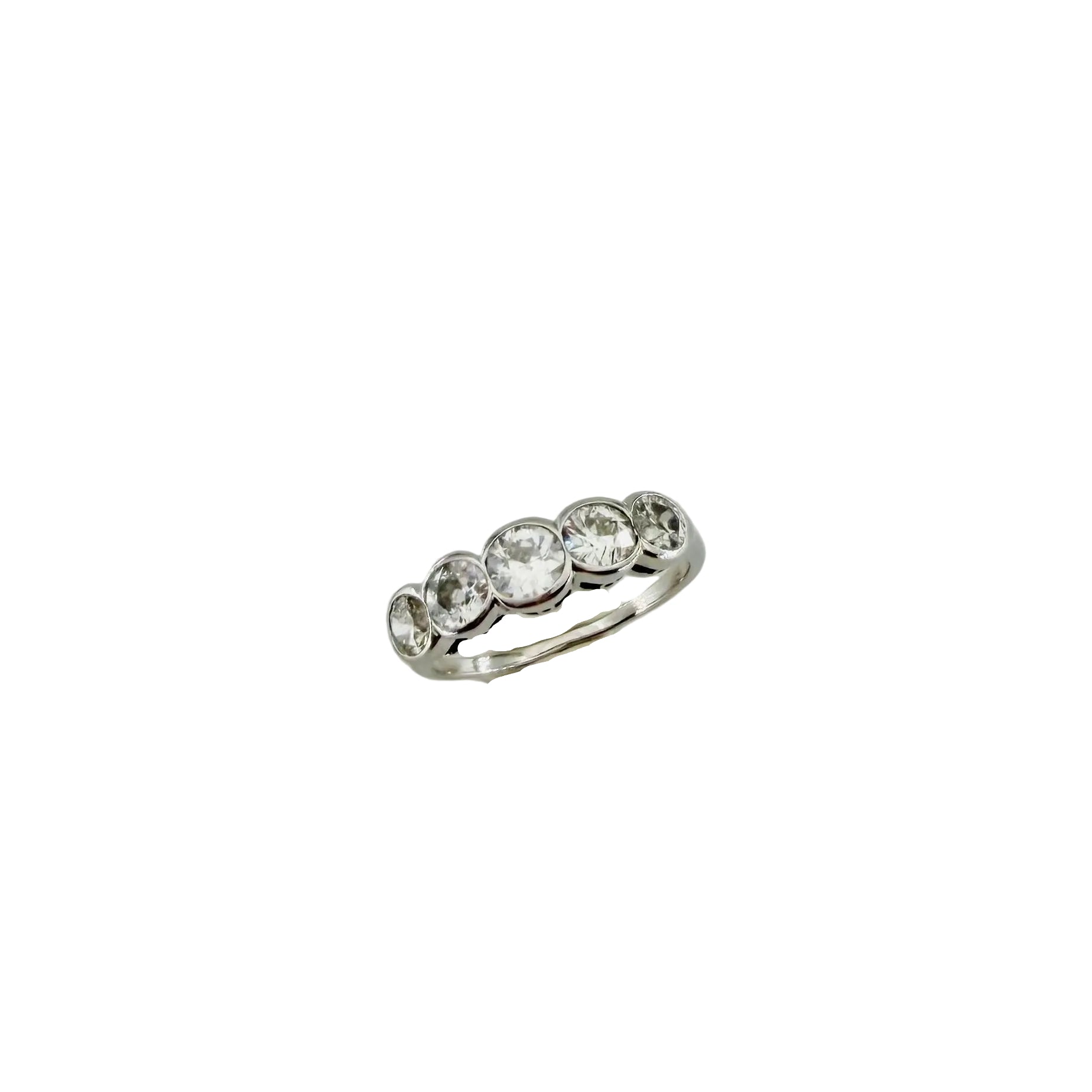 Platinum and Diamond Ring