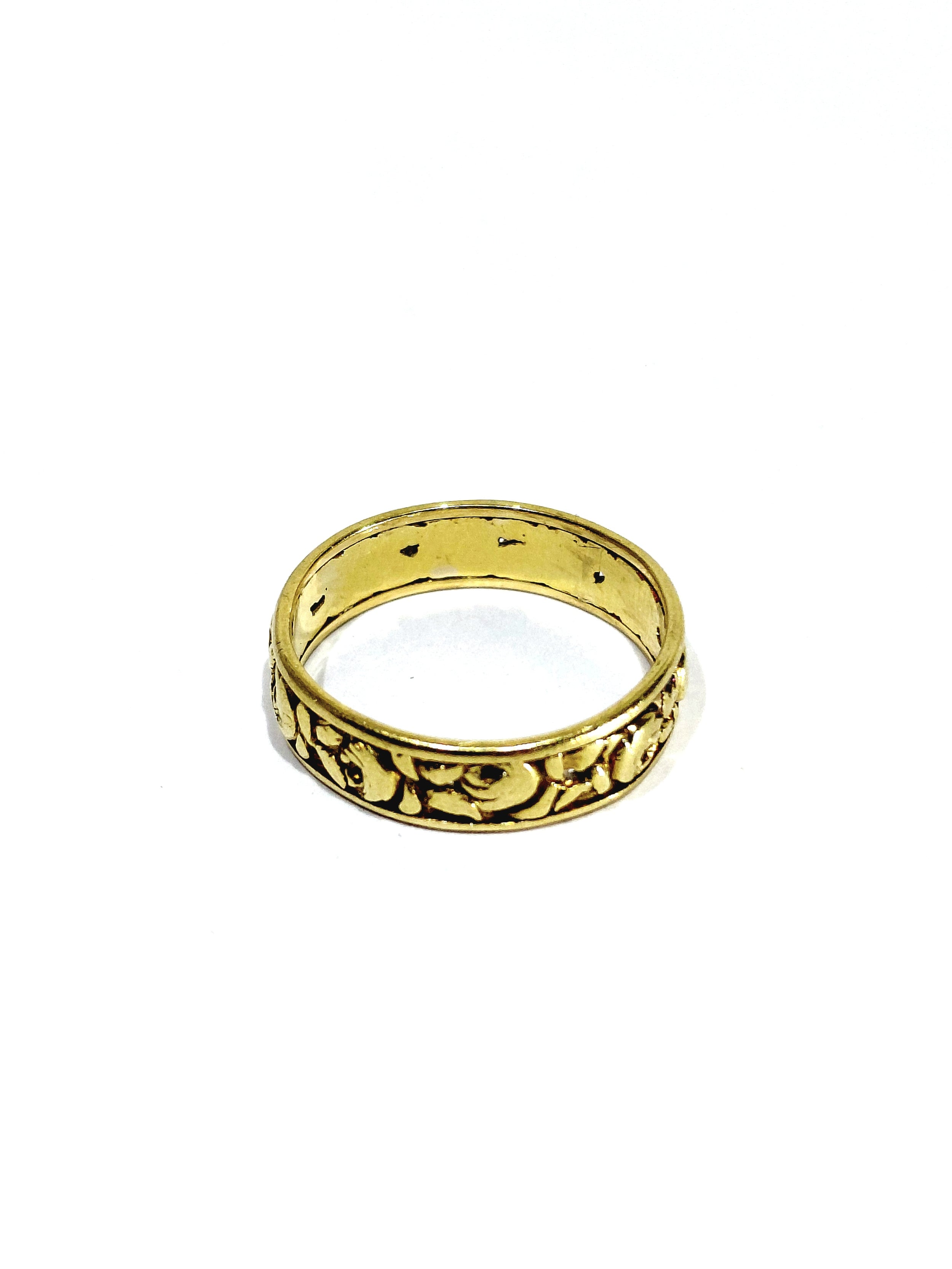 Art Nouveau Yellow Gold Ring