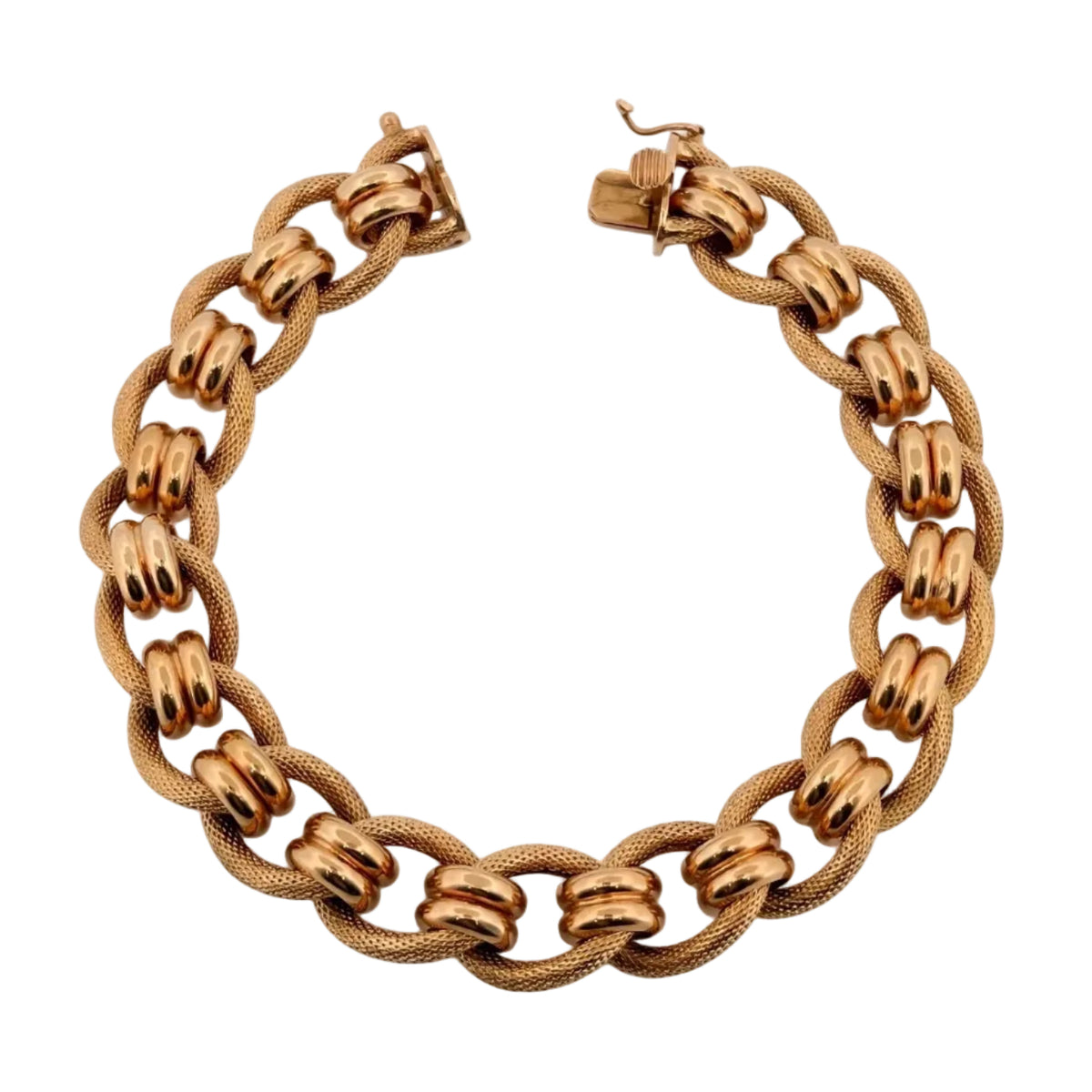 Yellow Gold Link Bracelet