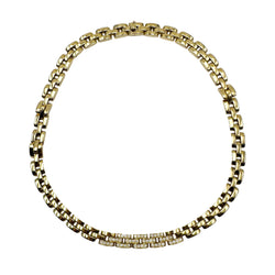 Link CARTIER "Panthère" Necklace in Yellow gold and Diamonds