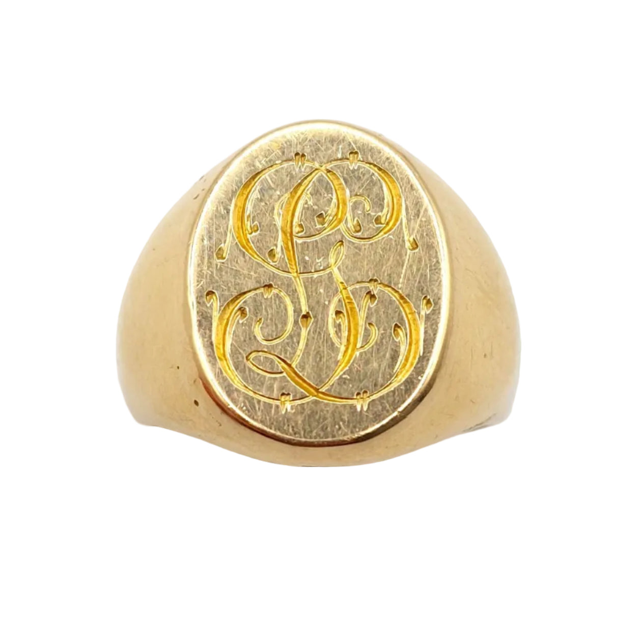 Yellow Gold Signet Ring